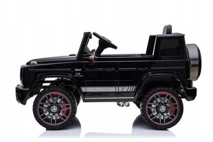 Auto Mercedes G63 Amg, musta hinta ja tiedot | Lasten sähköautot | hobbyhall.fi