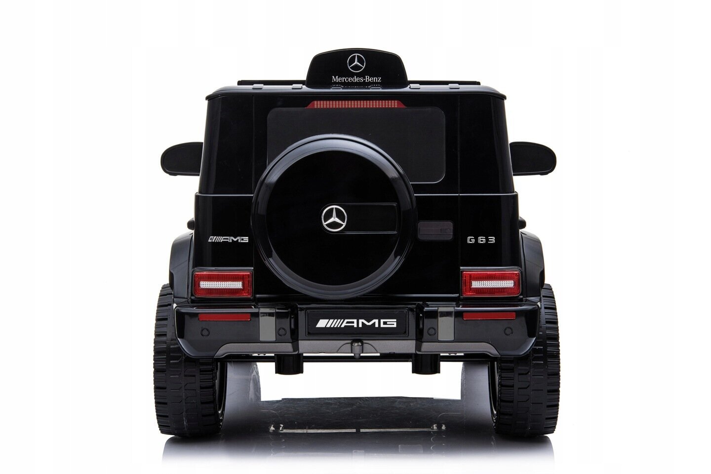 Auto Mercedes G63 Amg, musta hinta ja tiedot | Lasten sähköautot | hobbyhall.fi