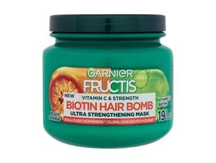 Garnier Fructis Vitamin & Strength Biotin Hair Bomb 320ml hinta ja tiedot | Hoitoaineet | hobbyhall.fi