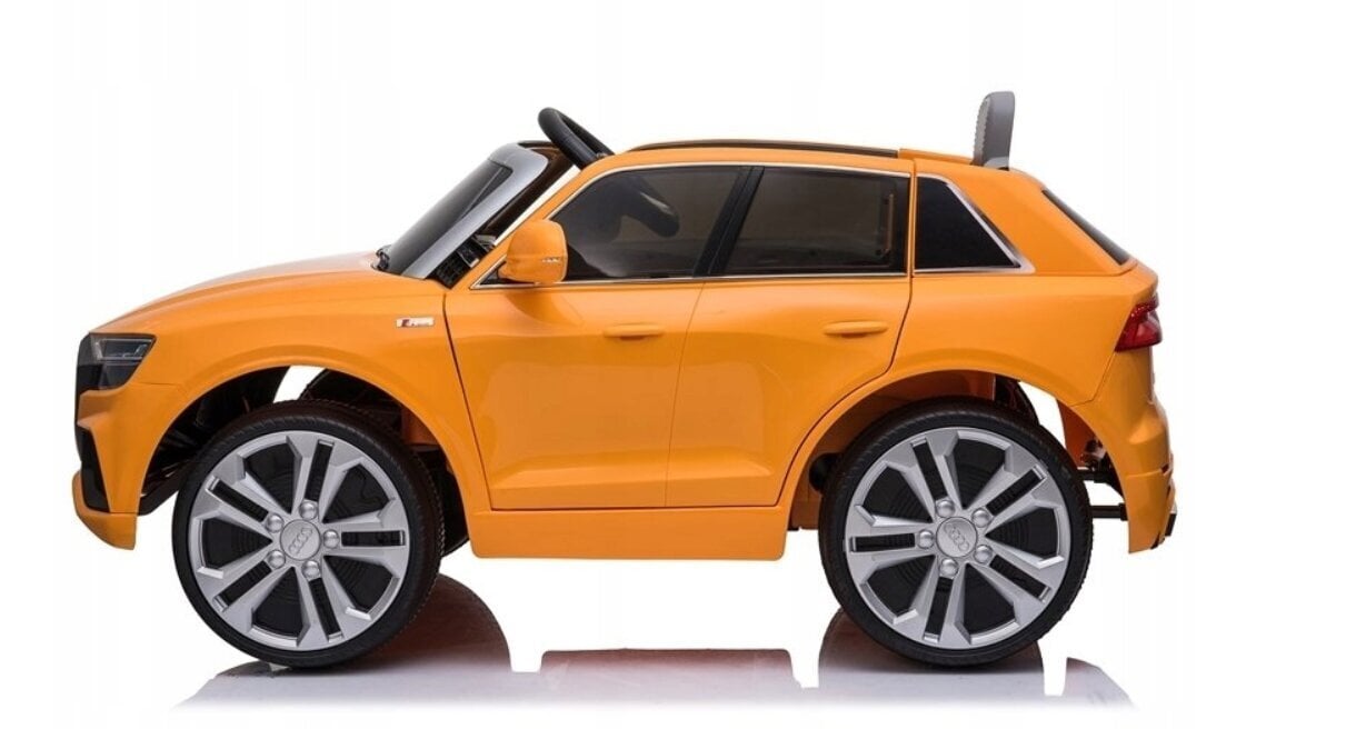 Lasten sähköauto Audi Q8, oranssi hinta ja tiedot | Lasten sähköautot | hobbyhall.fi