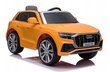 Lasten sähköauto Audi Q8, oranssi hinta ja tiedot | Lasten sähköautot | hobbyhall.fi