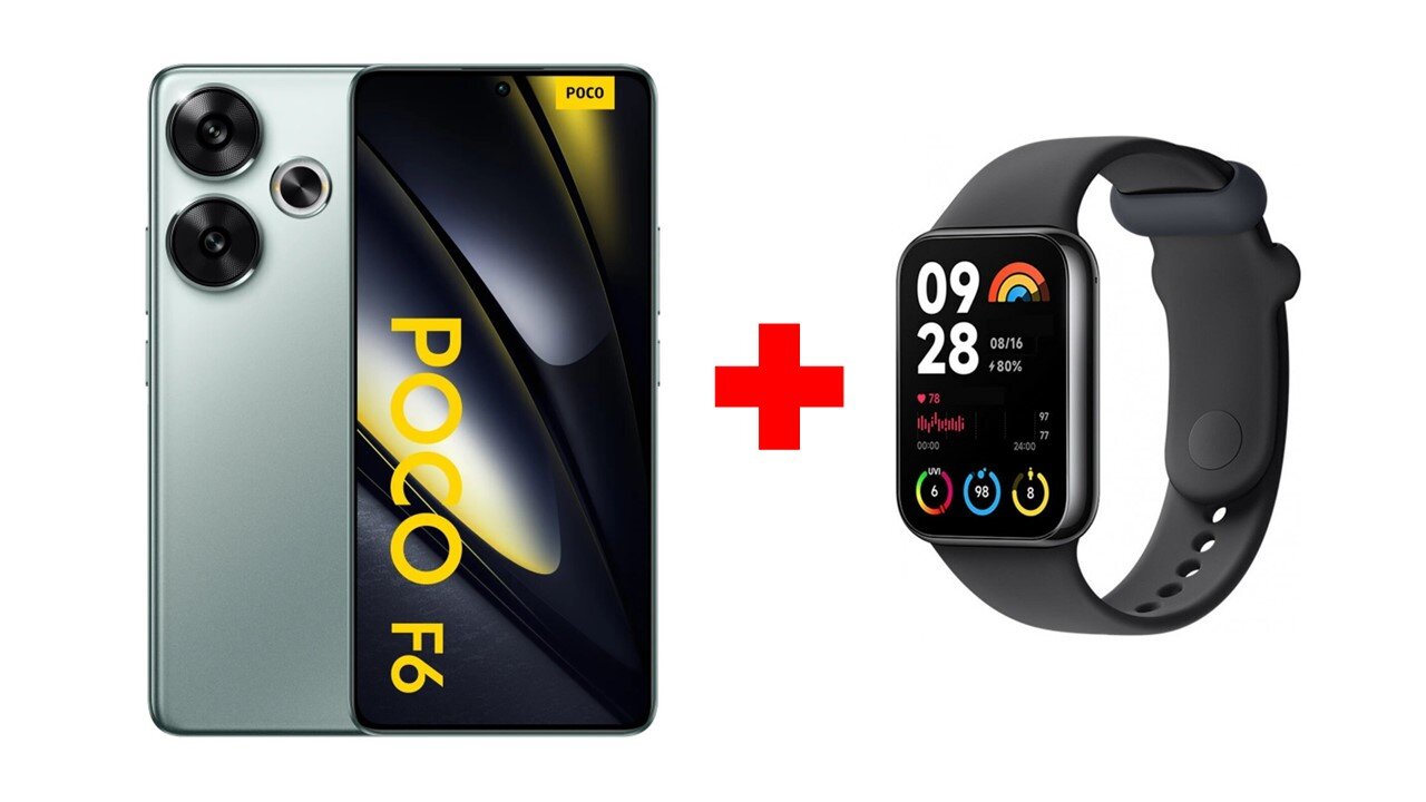 Xiaomi Poco F6 5G 12/512GB Green + Xiaomi Smart Band 8 Pro Black hinta ja tiedot | Matkapuhelimet | hobbyhall.fi