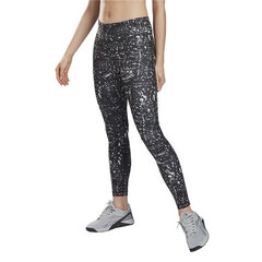 Naisten urheiluleggingsit Reebok Workout Ready Painettu, harmaa hinta ja tiedot | Naisten urheiluvaatteet | hobbyhall.fi