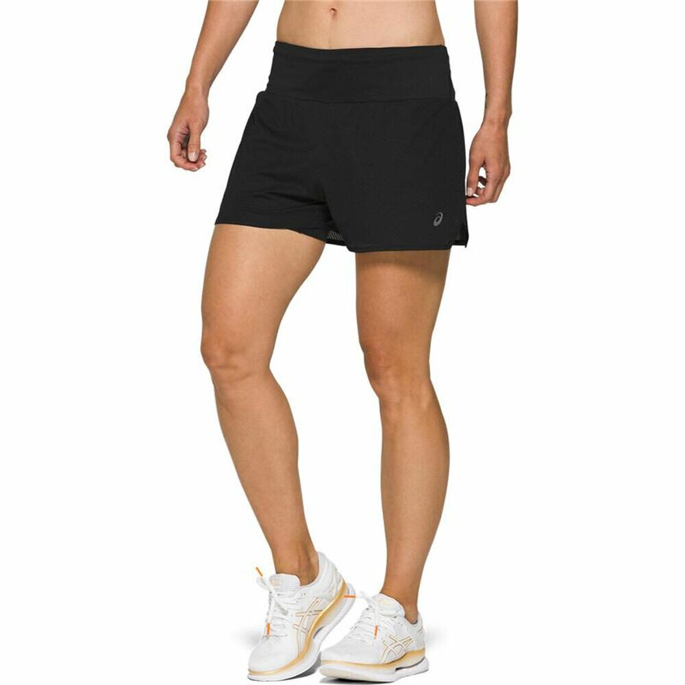 Naisten urheilushortsit Asics Ventilate 2-N-1 S6444871, musta hinta ja tiedot | Naisten urheiluvaatteet | hobbyhall.fi