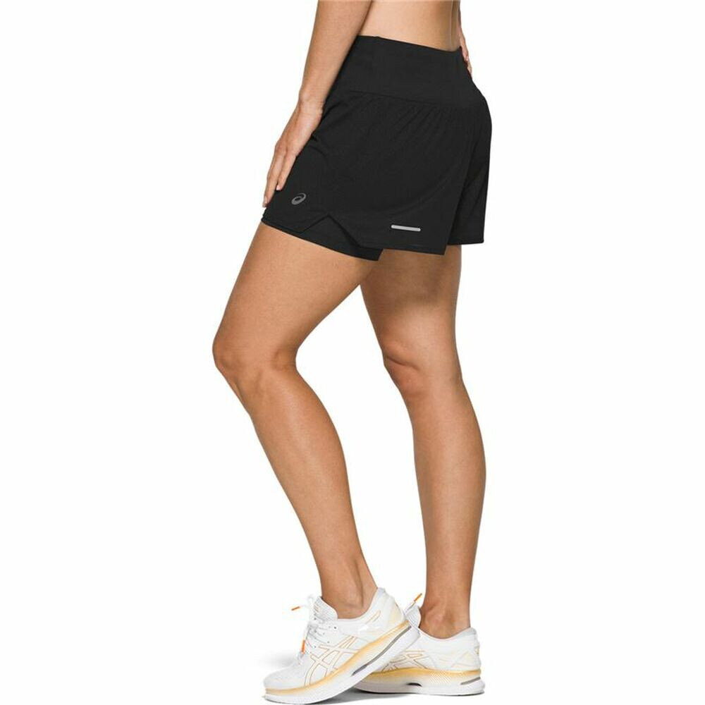 Naisten urheilushortsit Asics Ventilate 2-N-1 S6444871, musta hinta ja tiedot | Naisten urheiluvaatteet | hobbyhall.fi