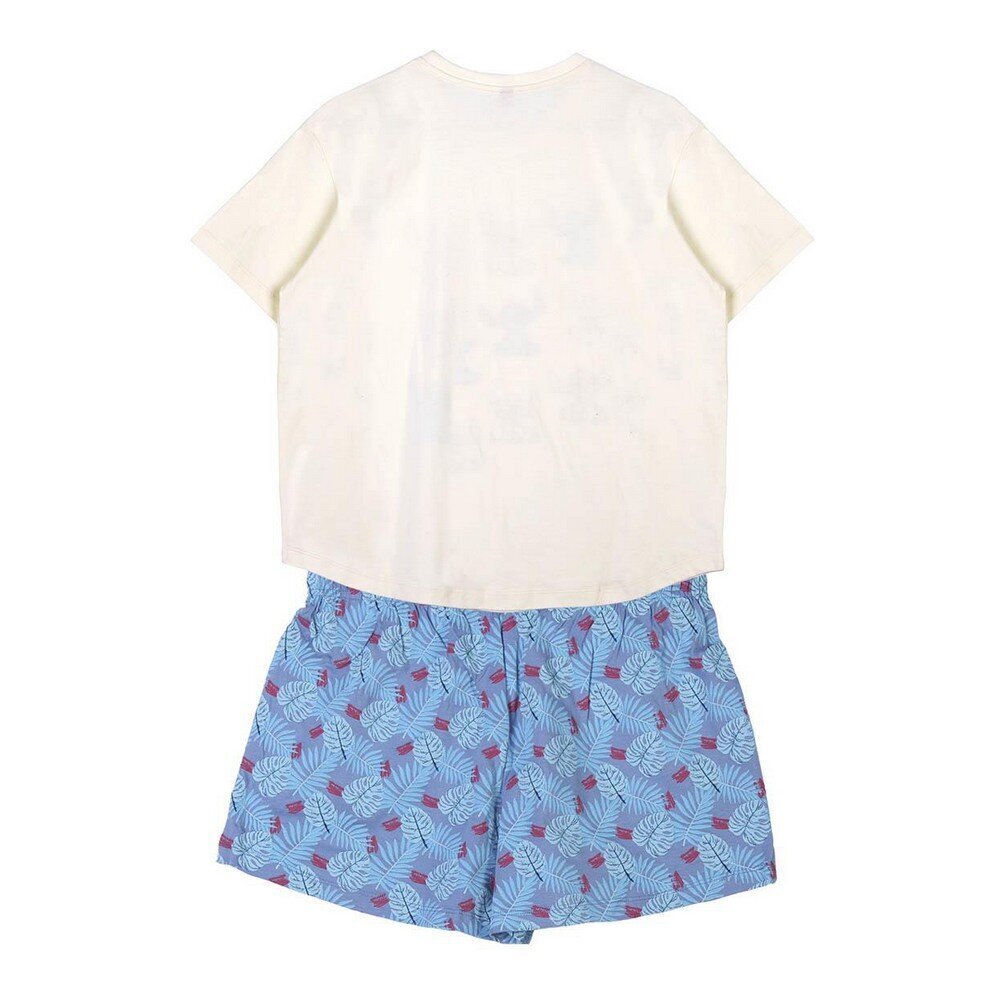 Naisten pyjamat Stitch S0731893, sininen hinta ja tiedot | Yöasut ja pyjamat | hobbyhall.fi