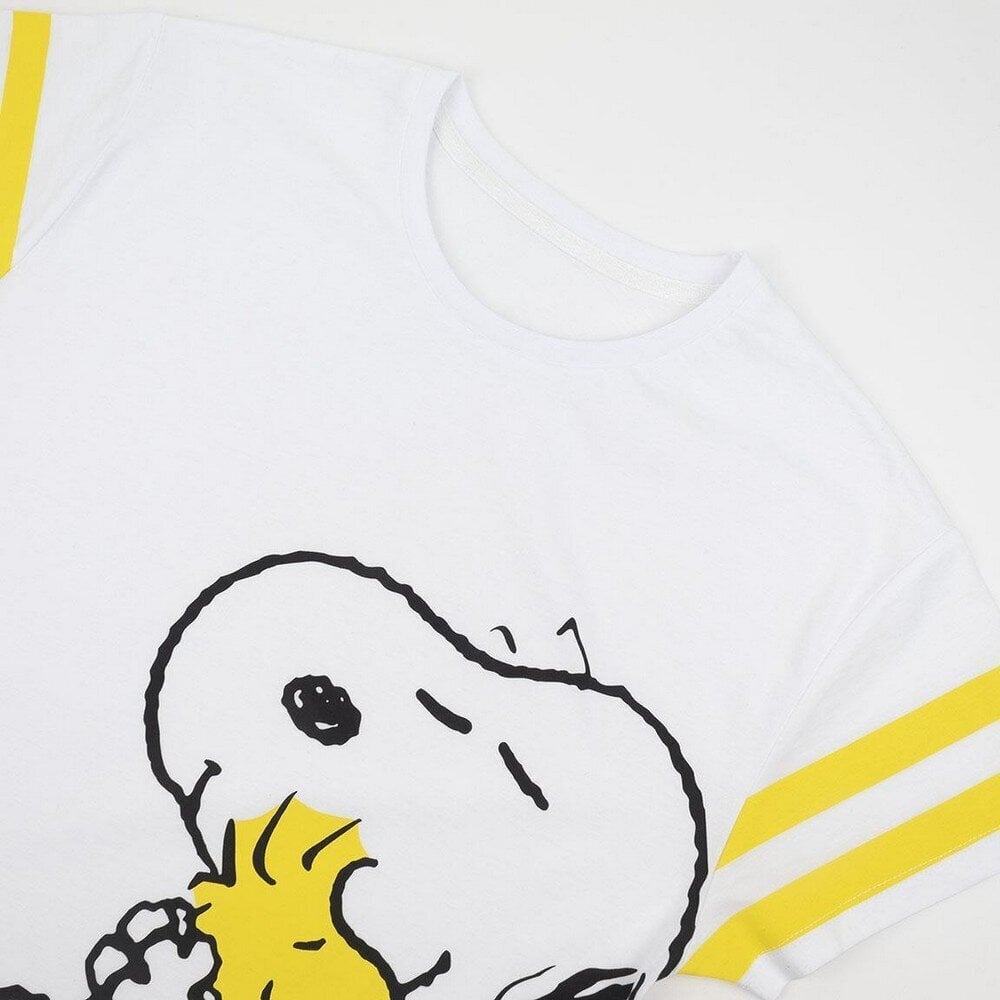 Naisten T-paita Snoopy, valkoinen hinta ja tiedot | Naisten T-paidat | hobbyhall.fi