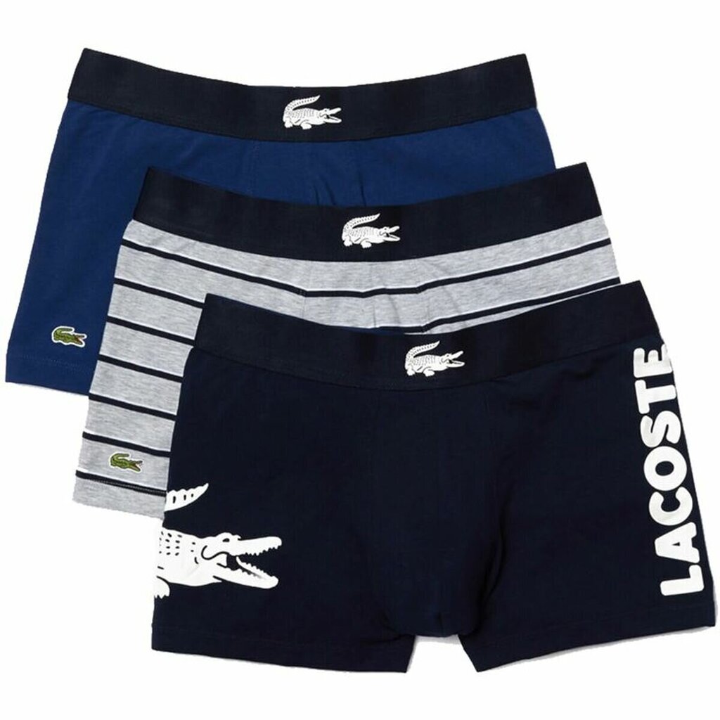 Miesten shortsit Lacoste Stretch S6463229, 3 kpl. hinta ja tiedot | Naisten alushousut | hobbyhall.fi