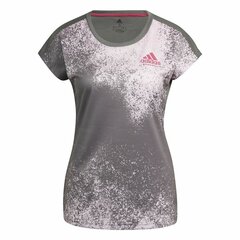 Naisten urheilullinen Adidas T-paita, harmaa hinta ja tiedot | Naisten urheiluvaatteet | hobbyhall.fi