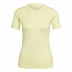 Naisten t-paita Adidas Techfit Training, keltainen hinta ja tiedot | Naisten urheiluvaatteet | hobbyhall.fi