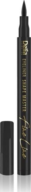 Silmänrajauskynä Shape Master Fine Line eyeliner musta hinta ja tiedot | Silmämeikit | hobbyhall.fi