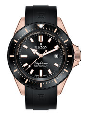 Edox Skydiver Neptunian Limited Edition miesten kello, 80120 37RNCA NIR hinta ja tiedot | Edox Muoti | hobbyhall.fi