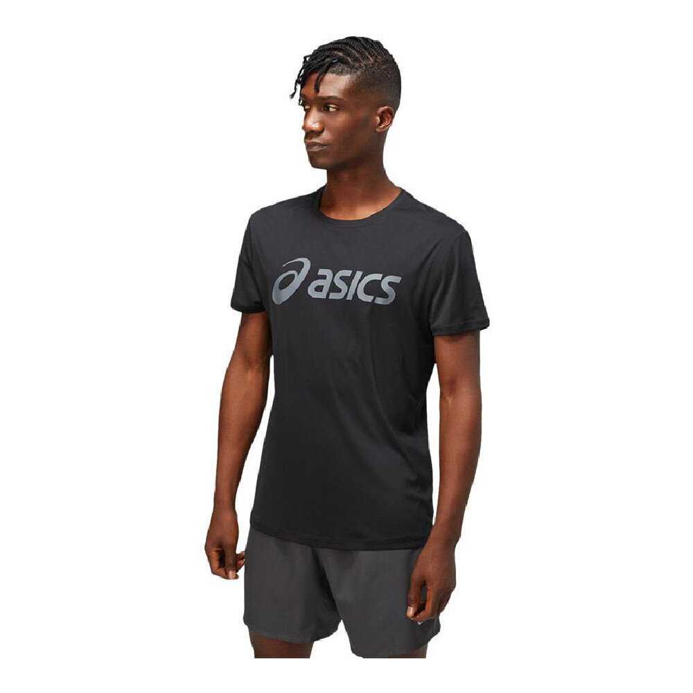 Miesten t-paita Asics Core S6423851, musta hinta ja tiedot | Miesten T-paidat | hobbyhall.fi