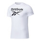 Ri big logo tee reebok miehet white fp9152 hinta ja tiedot | Miesten urheiluvaatteet | hobbyhall.fi