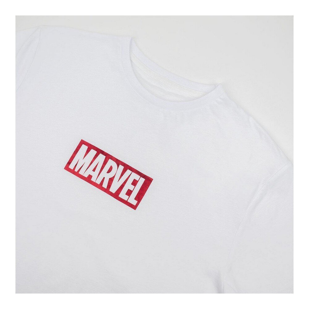 Miesten lyhythihainen T-paita Marvel S0731398, valkoinen hinta ja tiedot | Miesten T-paidat | hobbyhall.fi