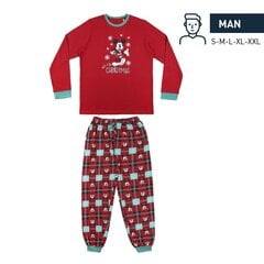 Miesten pyjamat Mikki Hiiri, punainen hinta ja tiedot | Miesten kylpytakit ja pyjamat | hobbyhall.fi