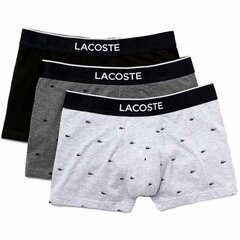 Miesten shortsit Lacoste Stretch S6463271, eri värejä, 3 kpl. hinta ja tiedot | Miesten alushousut | hobbyhall.fi