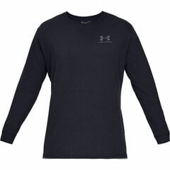 Under Armour Sportstyle Miesten pitkähihainen T-paita, musta hinta ja tiedot | Miesten urheiluvaatteet | hobbyhall.fi