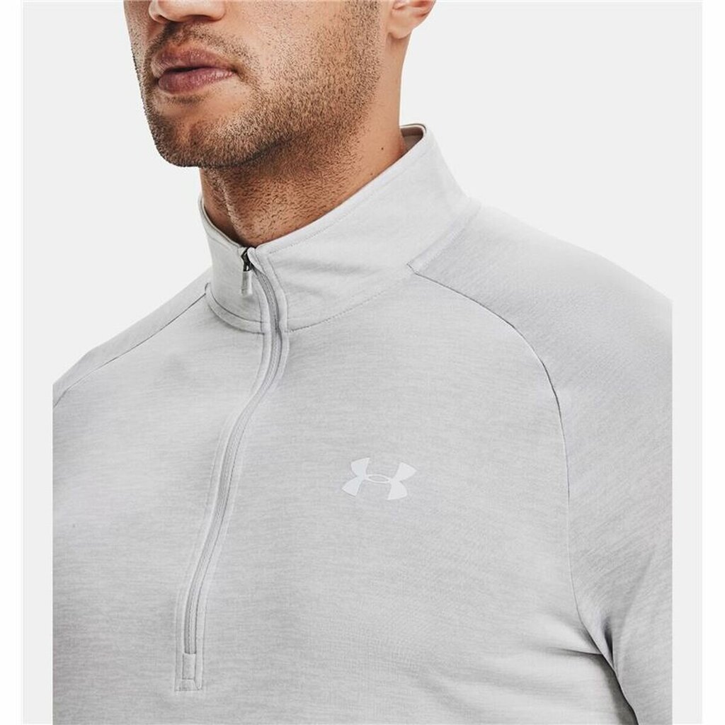 Miesten Under Armour Tech 2.0 1/2 vetoketjullinen pitkähihainen T-paita, valkoinen hinta ja tiedot | Miesten urheiluvaatteet | hobbyhall.fi