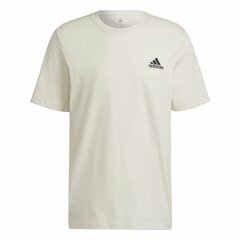 Adidas Essentials Feelcomfy lyhythihainen T-paita miehille, valkoinen hinta ja tiedot | Miesten urheiluvaatteet | hobbyhall.fi
