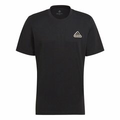Adidas Essentials Feel Comfy lyhythihainen T-paita miehille, musta hinta ja tiedot | Miesten urheiluvaatteet | hobbyhall.fi