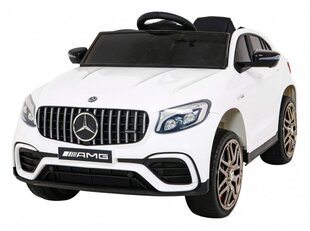 Yksipaikkainen sähköauto lapsille Mercedes Benz GLC63S, valkoinen hinta ja tiedot | Lasten sähköautot | hobbyhall.fi