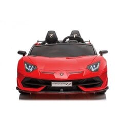 Sähköauto lapsille Lamborghini Aventador SX2028 Punainen hinta ja tiedot | Lasten sähköautot | hobbyhall.fi