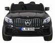 Sähköauto Mercedes Benz GLC 63S, musta hinta ja tiedot | Lasten sähköautot | hobbyhall.fi