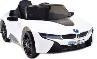 Yksipaikkainen sähköauto lapsille Super-Toys BMW I8 hinta ja tiedot | Lasten sähköautot | hobbyhall.fi