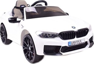 Yksipaikkainen sähköauto lapsille Super-Toys BMW M5 hinta ja tiedot | Lasten sähköautot | hobbyhall.fi