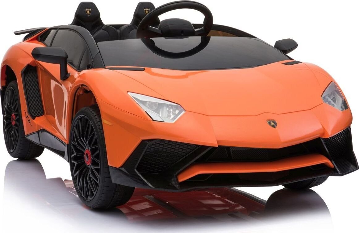 Yksipaikkainen sähköauto lapsille Super-Toys Lamborghini Aventadorst hinta ja tiedot | Lasten sähköautot | hobbyhall.fi