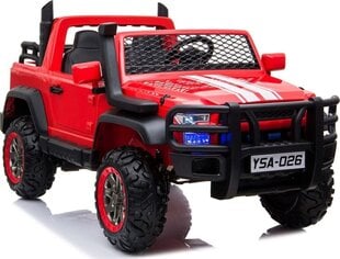 Yksipaikkainen sähköauto lapsille Super-Toys Jeep ST YSA026 hinta ja tiedot | Lasten sähköautot | hobbyhall.fi