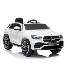 Yksipaikkainen sähköauto lapsille Mercedes GLE 450 Matic, valkoinen hinta ja tiedot | Lasten sähköautot | hobbyhall.fi