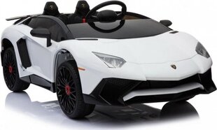 Yksipaikkainen sähköauto lapsille Super-Toys Lamborghini Aventodor hinta ja tiedot | Lasten sähköautot | hobbyhall.fi