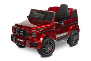 Akkukäyttöinen auto Mercedes Benz G63 Navy Toyz, punainen hinta ja tiedot | Lasten sähköautot | hobbyhall.fi