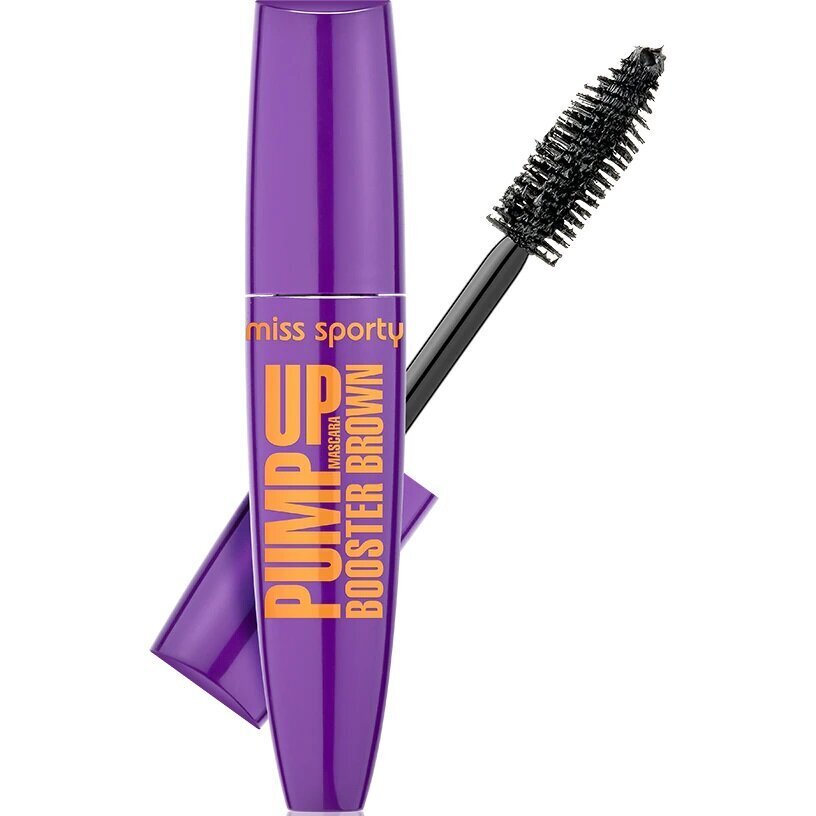 Ripsiväri Miss Sporty Pump Up Booster Mascara 002 Brown, 12 ml hinta ja tiedot | Silmämeikit | hobbyhall.fi