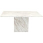 Pöytä, Marble, 160x90 hinta ja tiedot | Ruokapöydät | hobbyhall.fi