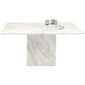Pöytä, Marble, 160x90 hinta ja tiedot | Ruokapöydät | hobbyhall.fi