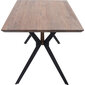 Pöytä, Downtown, Walnut 180x90 hinta ja tiedot | Ruokapöydät | hobbyhall.fi