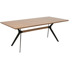 Pöytä, Georgetown, Walnut 200x90cm hinta ja tiedot | Ruokapöydät | hobbyhall.fi