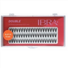 Tekoripset Ibra False Eyelashes, 0.07 C-9mm, 60 kpl hinta ja tiedot | Irtoripset ja ripsentaivuttimet | hobbyhall.fi