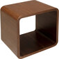 Kuutio, Lounge, Cube MDF Walnut hinta ja tiedot | Hyllyt | hobbyhall.fi