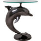 Sivupöytä Dolphin, Ø55cm hinta ja tiedot | Sohvapöydät | hobbyhall.fi