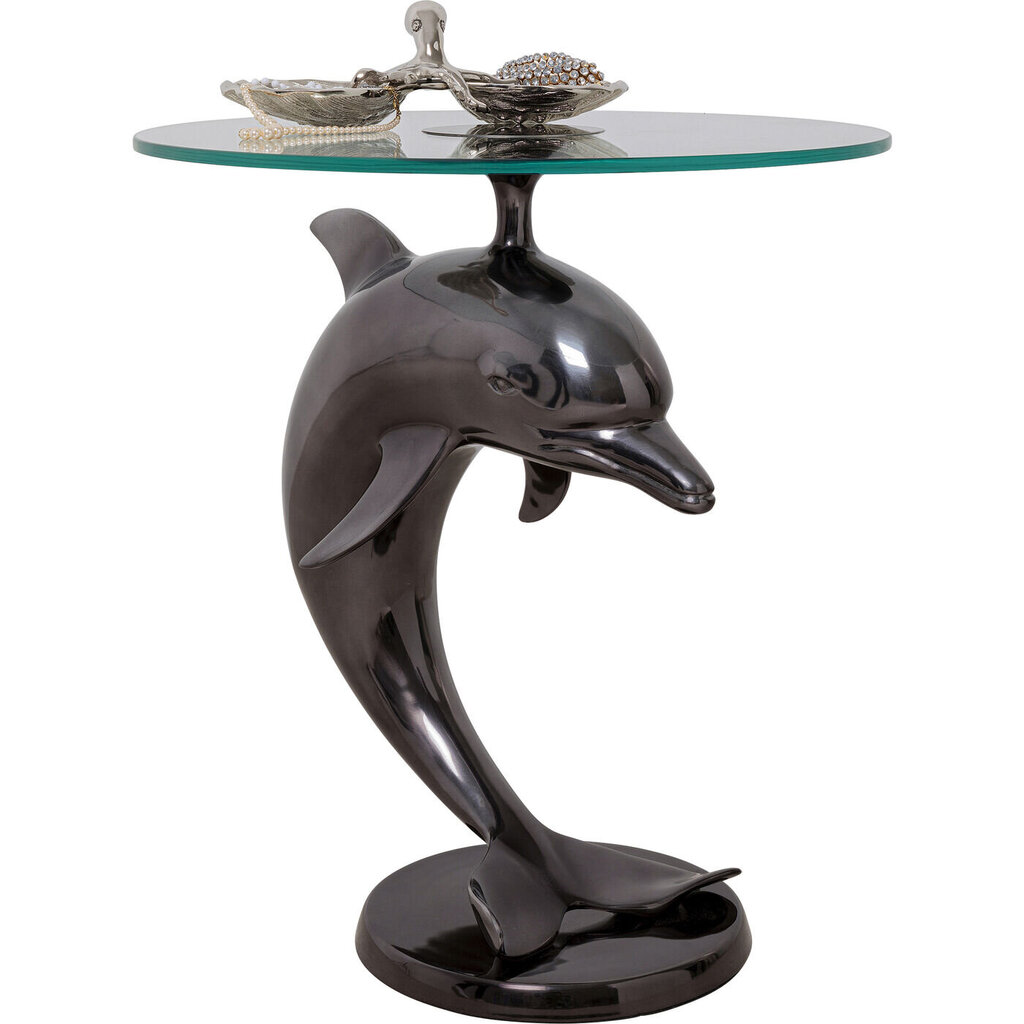 Sivupöytä Dolphin, Ø55cm hinta ja tiedot | Sohvapöydät | hobbyhall.fi