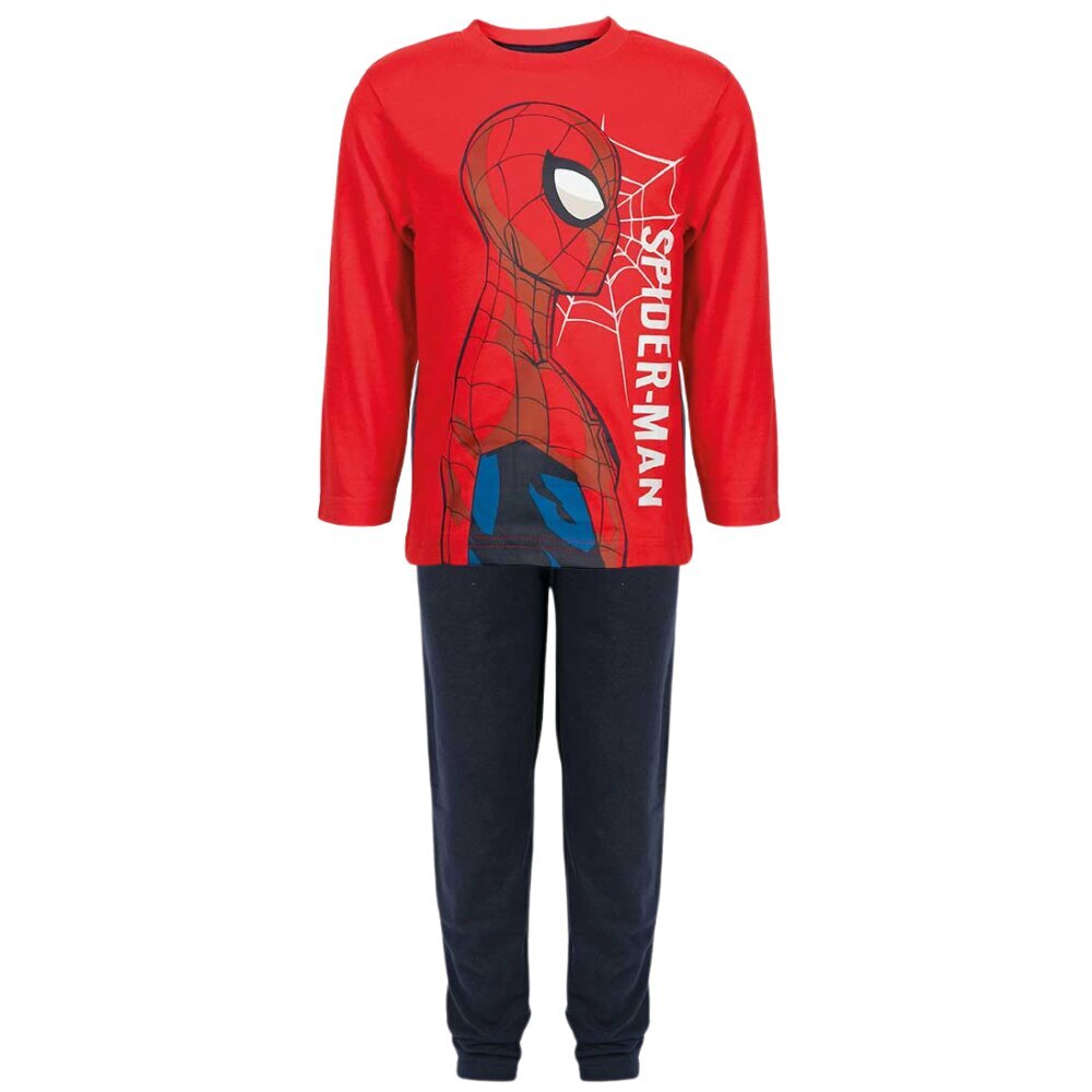 Marvel Spiderman pitkähihainen pyjama hinta ja tiedot | Poikien kylpytakit ja pyjamat | hobbyhall.fi