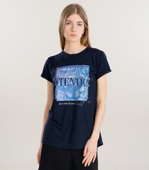 Hailys naisten t-paita AMANDA TS*01, laivastonsininen/violetti 4067218765394 hinta ja tiedot | Naisten T-paidat | hobbyhall.fi