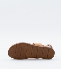 Naisten sandaalit 442513 01, kulta/ruskea 442513*01-041 hinta ja tiedot | Naisten avokkaat ja sandaalit | hobbyhall.fi
