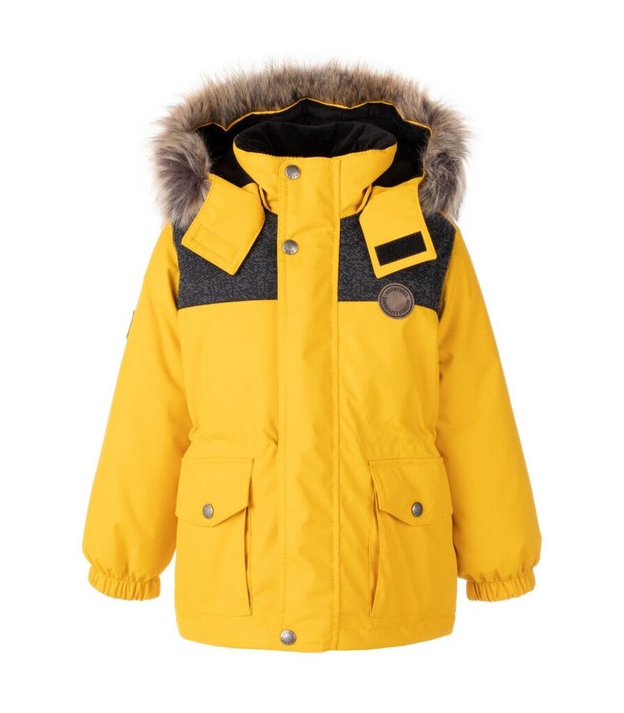 Lenne lasten parka 250g Emmet 22339*108, keltainen 4741593136108 hinta ja tiedot | Poikien takit | hobbyhall.fi