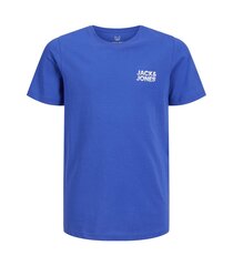 Jack & Jones lasten T-paita 12270181*01, sähkösininen/ 5715612873106 hinta ja tiedot | Poikien paidat | hobbyhall.fi