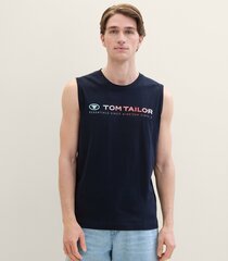 Tom Tailor miesten toppi 1041866*10668, laivastonsininen 4067672500258 hinta ja tiedot | Miesten T-paidat | hobbyhall.fi